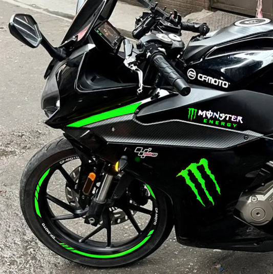 Monster Energy Neon stickerset