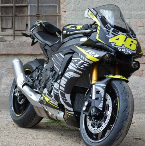 VR46 Rossi Yamaha stickerset