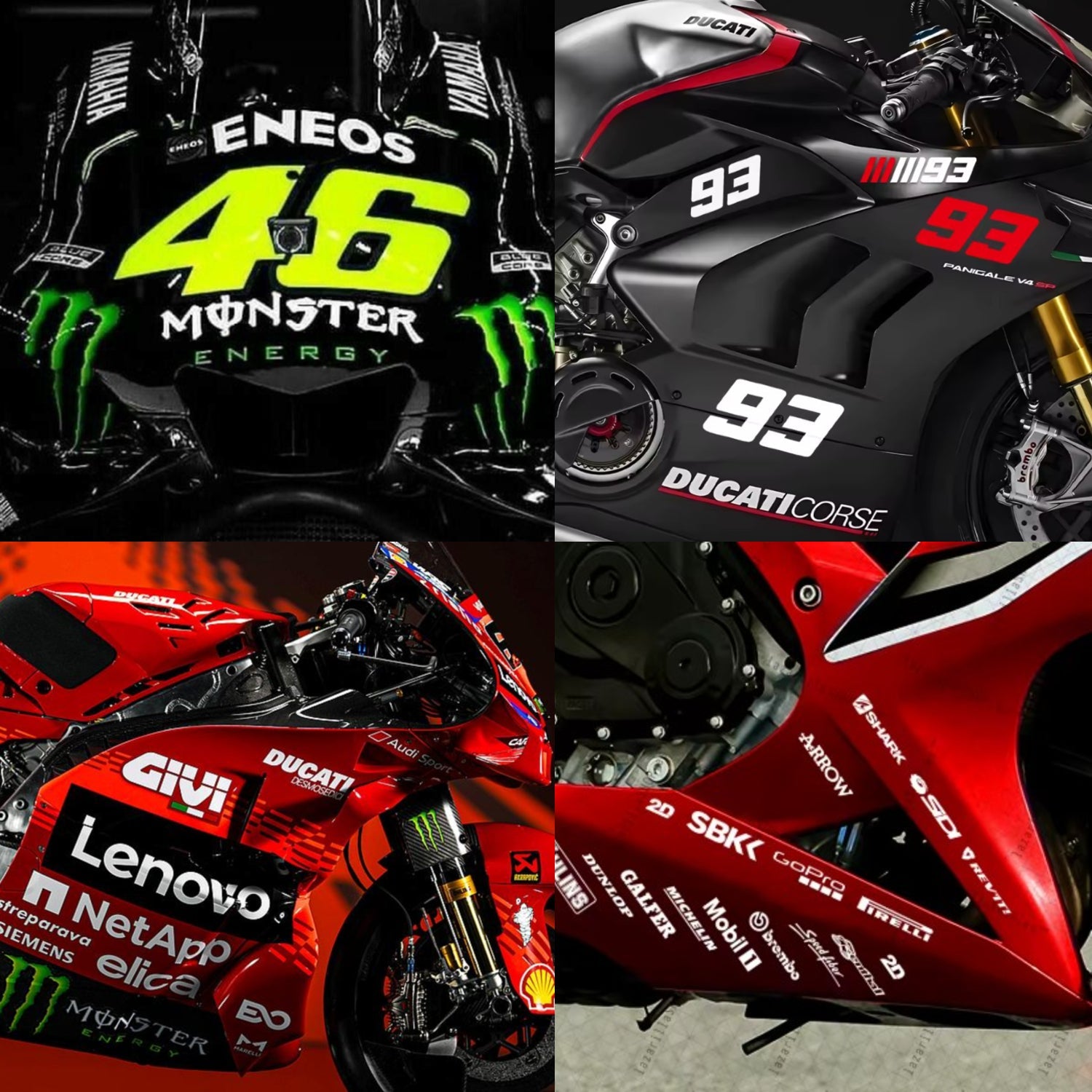 Moto GP stickers