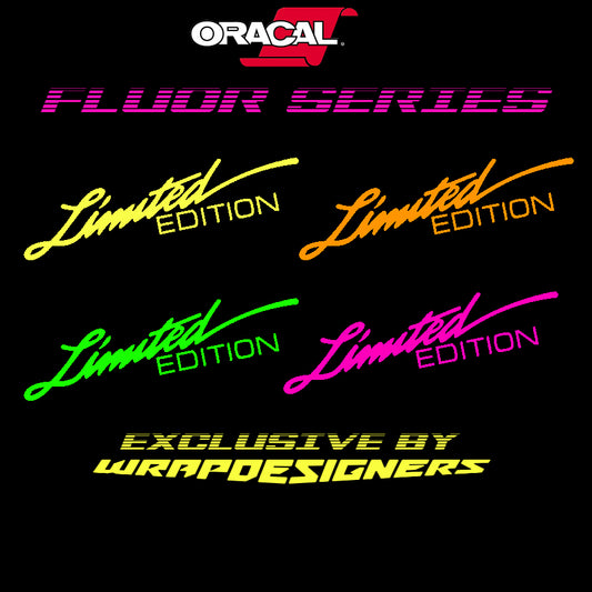 Limited Edition Fluor stickers