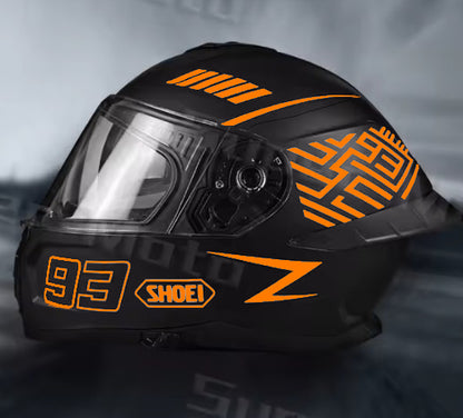 SHOEI Marc Marqeuz 93 helm stickerset