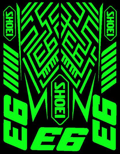 SHOEI Marc Marqeuz 93 helm stickerset