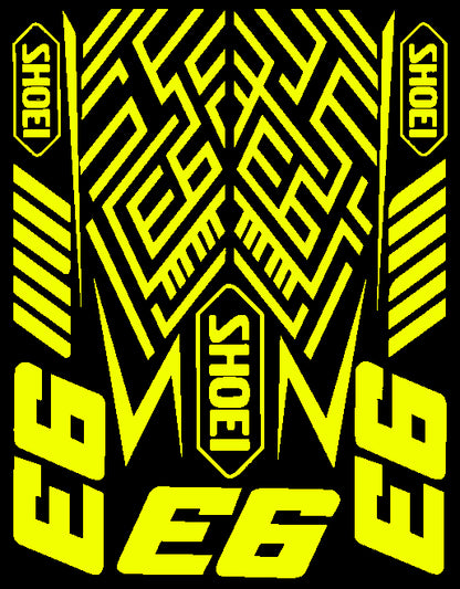 SHOEI Marc Marqeuz 93 helm stickerset