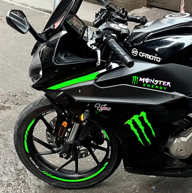 Monster Energy Neon stickerset