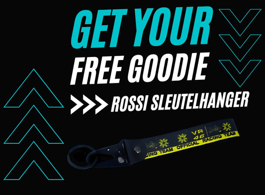 Rossi VR46 sleutelhanger GRATIS BIJ BESTELLING BOVEN €50