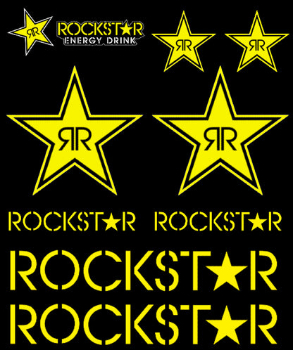 Rockstar stickerset