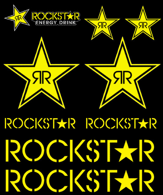 Rockstar stickerset
