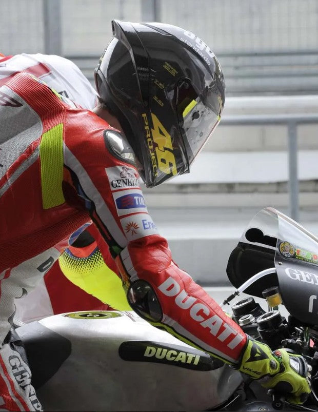 AGV Pista Rossi Project 46 V3 helm stickerset