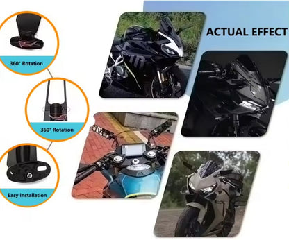 Aerodynamic Stealth Wing Spiegels met LED knipperlicht