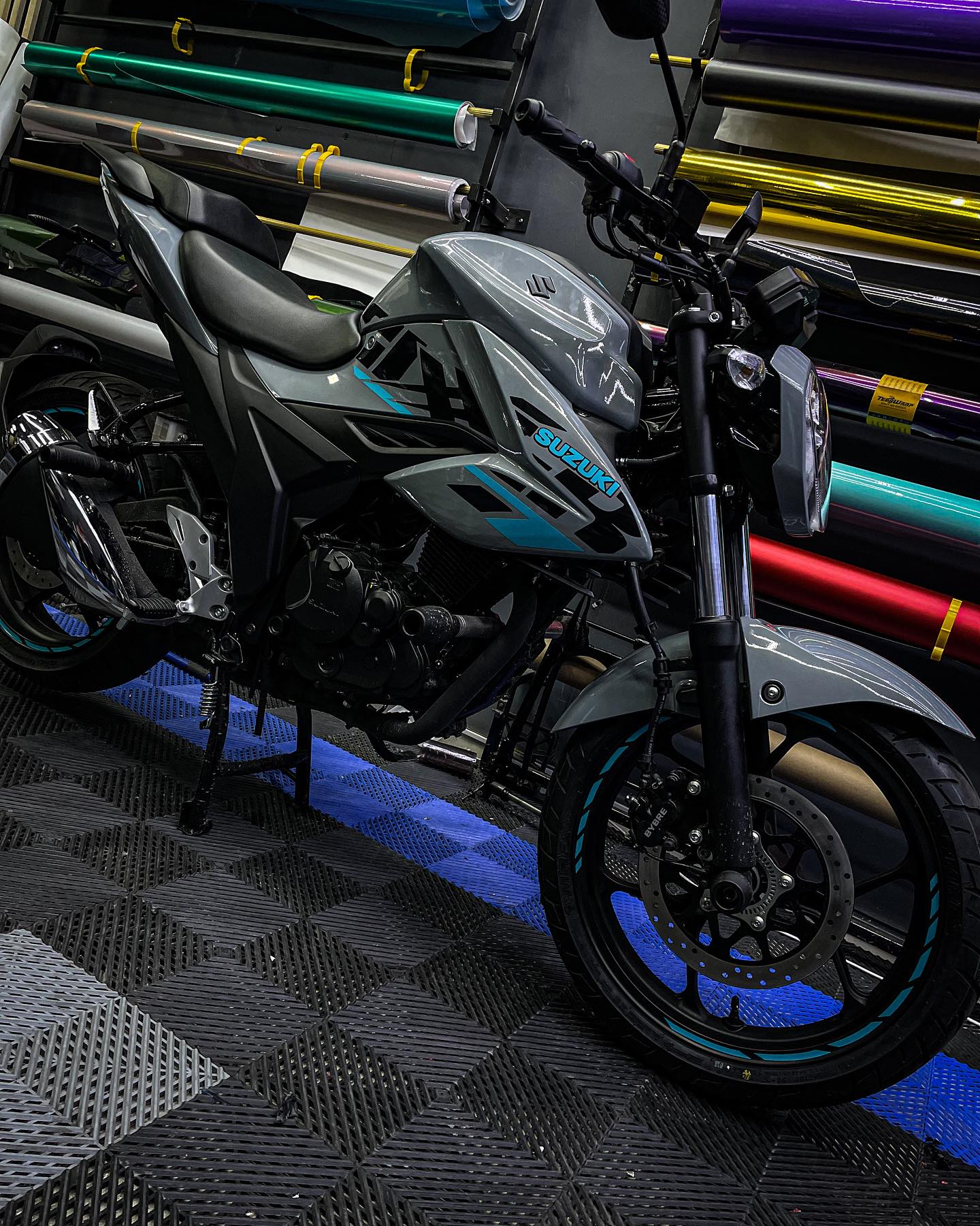 Complete Wrap Naked Bike