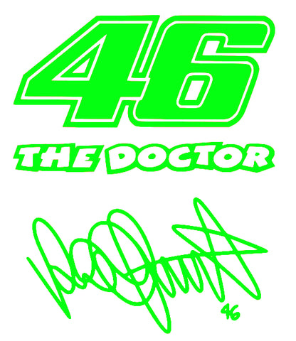 The Doctor 46 stickerset