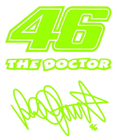The Doctor 46 stickerset