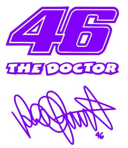 The Doctor 46 stickerset