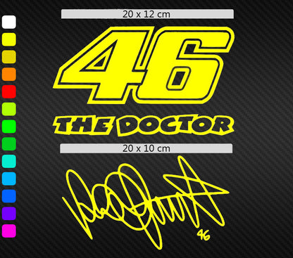 The Doctor 46 stickerset