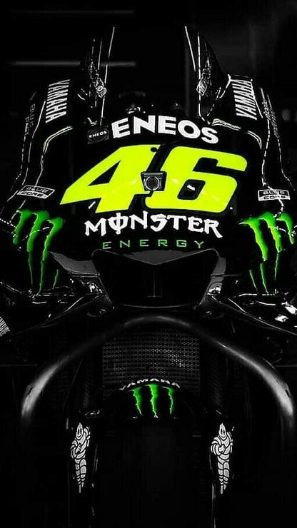 VR 46 Rossi Monster Energy stickerset
