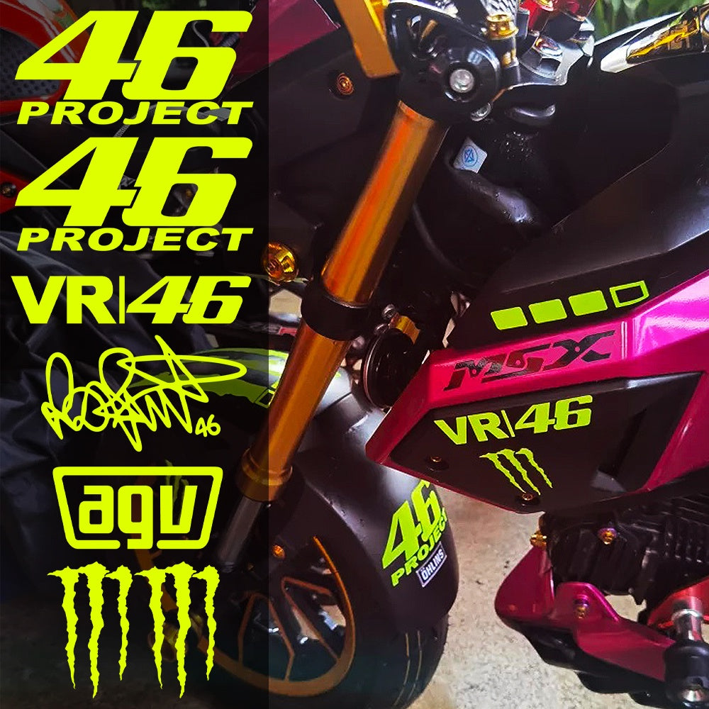 Rossi Project 46 stickerset