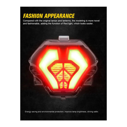 LED achterlicht V2 Yamaha MT25 MT03 MT07 FZ 07 YZF R3 R25