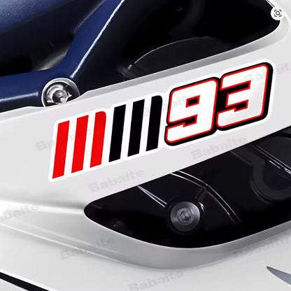 Ducati Corse Marc Marqeuz 93 stickerset
